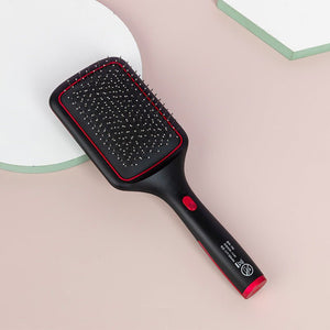 Wireless Charging Straight Hair Comb Negative Ion Blowing Vibration Beauty Supplies - Zambeel