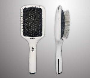 Wireless Charging Straight Hair Comb Negative Ion Blowing Vibration Beauty Supplies - Zambeel