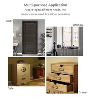 Wireless Door Sensor Detection Alarm Sensor - Zambeel