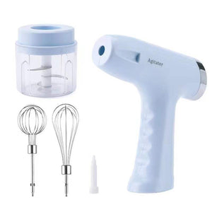 Wireless Electric Whisk Household Automatic Cream Blender - Zambeel