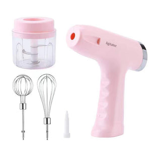 Wireless Electric Whisk Household Automatic Cream Blender - Zambeel