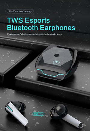 Wireless Gaming Bluetooth Headset Low Latency Luminous Gaming Headset - Zambeel