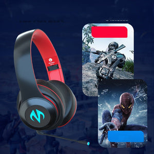 Wireless Headset Bluetooth Sports Gaming Headset Low - Latency Music Light - Emitting Headset - Zambeel