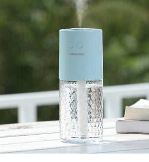 Wireless Humidifier Magic Crystal Projection Lamp Mini Portable - Zambeel