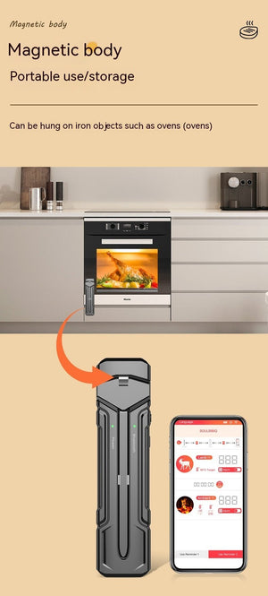 Wireless Kitchen Oven Thermometer - Zambeel