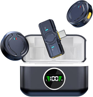 Wireless Microphone With Charging Cabin - Zambeel