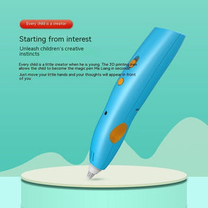 Wireless Pen Toy Children's Three - dimensional Graffiti Not Hot Charging Smart 3d Drawing - Zambeel