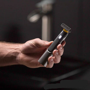Wireless Rechargeable Precision Shaver Straight Shaver For Men Shaving Machine With Blades Shave Cassettes For Beard Shavette - Zambeel