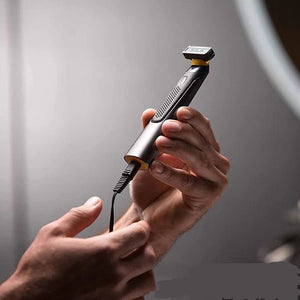 Wireless Rechargeable Precision Shaver Straight Shaver For Men Shaving Machine With Blades Shave Cassettes For Beard Shavette - Zambeel