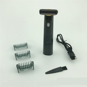 Wireless Rechargeable Precision Shaver Straight Shaver For Men Shaving Machine With Blades Shave Cassettes For Beard Shavette - Zambeel