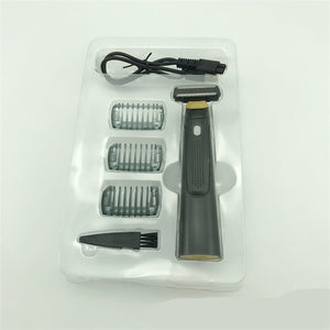 Wireless Rechargeable Precision Shaver Straight Shaver For Men Shaving Machine With Blades Shave Cassettes For Beard Shavette - Zambeel