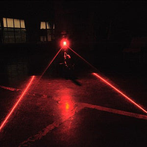 Wireless Remote Control Steering Taillight Bicycle Riding Taillight USB Charging Steering Taillight - Zambeel