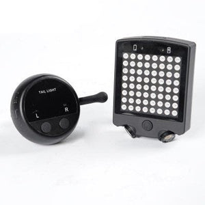 Wireless Remote Control Steering Taillight Bicycle Riding Taillight USB Charging Steering Taillight - Zambeel