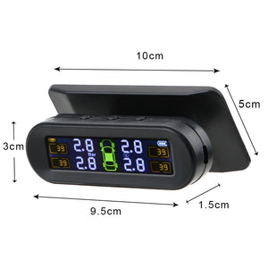 Wireless Solar Tire Pressure Detection - Zambeel