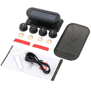 Wireless Solar Tire Pressure Detection - Zambeel