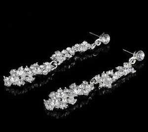 Womens Alloy Necklace And Earrings Two - Piece Set - Zambeel