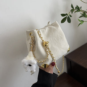 Women's Bag With Pendant Versatile Crossbody - Zambeel