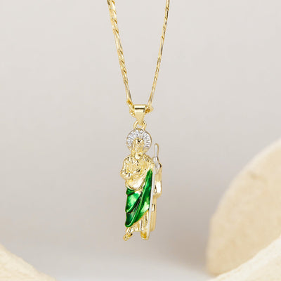 Women's Copper Necklace Fashion Creative Retro - Zambeel