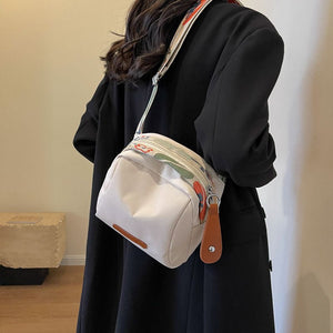 Women's Crossbody Canvas Shell Bag - Zambeel
