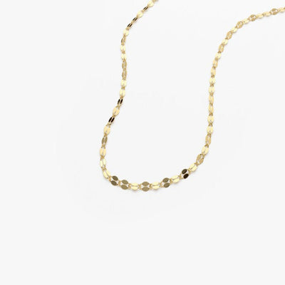 Women's Delicate Lip Chain Necklace - Zambeel