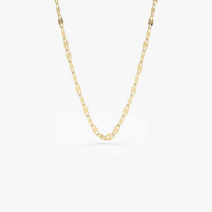 Women's Delicate Lip Chain Necklace - Zambeel