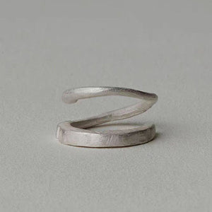 Women's Fashion Handmade Frosted Double - layer Ring - Zambeel