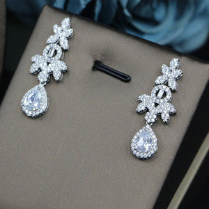 Women's Fashion Personalized Zircon Ornament Suit - Zambeel