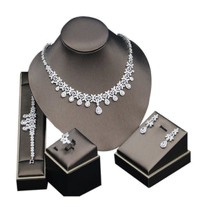 Women's Fashion Personalized Zircon Ornament Suit - Zambeel