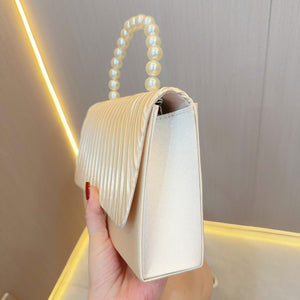 Women's Fashion Pleated Evening Bag - Zambeel