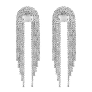 Women's Fashion Temperament Long Fringe Earrings - Zambeel
