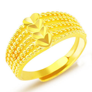 Women's Heart Music Staff Ring Exquisite, Fashionable & Bestselling Heart Open Band High - End, Niche & Versatile Jewelry Gift For Her - Zambeel