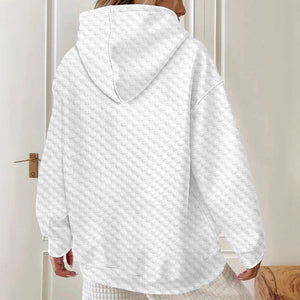 Women's Long Sleeve Sweatshirt Casual And Fashionable Pullover Hoodie - Zambeel