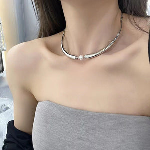 Women's Luxury Pearl Necklace - Zambeel