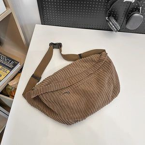 Women's Messenger Bag Simple Versatile Large Capacity - Zambeel