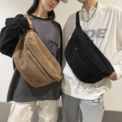Women's Messenger Bag Simple Versatile Large Capacity - Zambeel