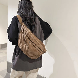 Women's Messenger Bag Simple Versatile Large Capacity - Zambeel