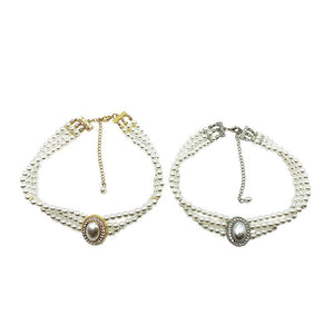 Women's Multi - layer Pearl Decorative Necklace - Zambeel
