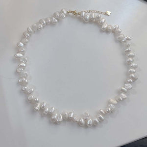 Women's Pearl Necklace Natural Niche - Zambeel