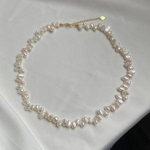 Women's Pearl Necklace Natural Niche - Zambeel