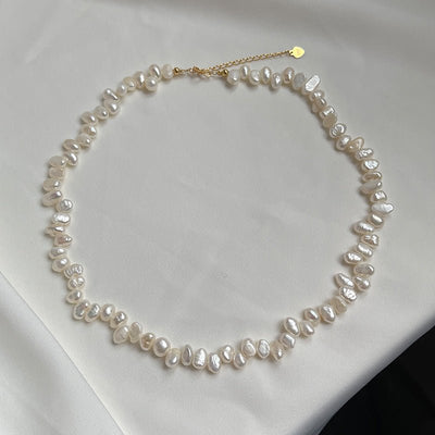 Women's Pearl Necklace Natural Niche - Zambeel