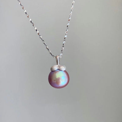 Women's Pearl Necklace Simple And Gentle Non - mainstream Style - Zambeel