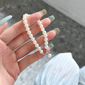 Women's Pearl S925 Sterling Silver Bracelet - Zambeel