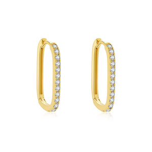 Womens Retro Minimalist Versatile Earrings - Zambeel