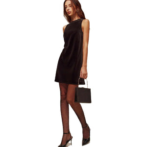 Women's Retro Spice Skirt Solid Color - Zambeel