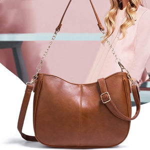 Women's Simple Fashion Shoulder Messenger Bag - Zambeel