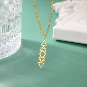 Women's Simple Fashion Stainless Steel Necklace - Zambeel
