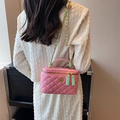 Women's Special - interest Design Diamond Chain Crossbody Bag - Zambeel