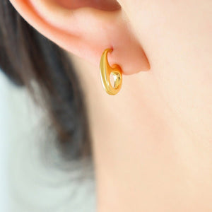 Women's Special - interest Design Metallic Ear Studs Ornament - Zambeel