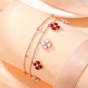 Women's Sterling Silver 925 Bracelet Special - interest Design - Zambeel