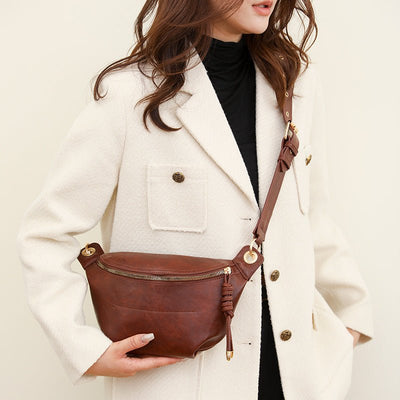 Women's Stylish Graceful Simple Casual Shoulder Bag - Zambeel